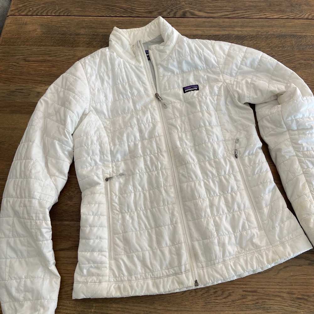 Women’s Patagonia Nano Jacket - white
